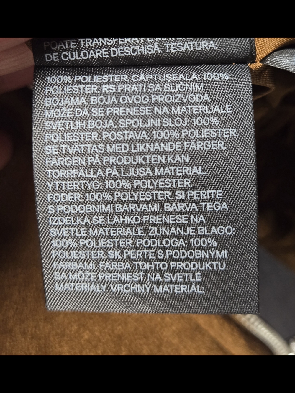 H&M Suede Bomber Jacket - Camel Brown - Picture 4 of 6